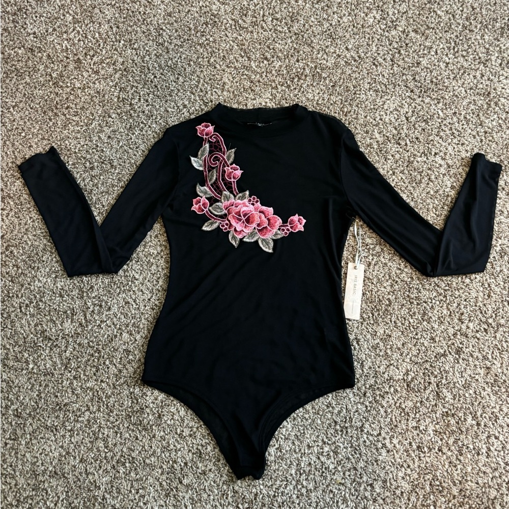 Embellished bodysuit